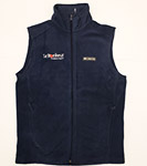 Click here for more information about Men's Columbia Fleece Vest--Navy