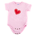 Click here for more information about Le Bonheur Onesie - Pink