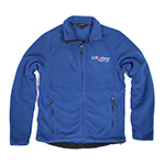Click here for more information about Royal Blue Full-Zip Fleece