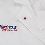 Click here for more information about Le Bonheur heart lapel pin