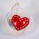 Click here for more information about Le Bonheur Glass Ornament
