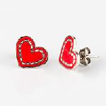 Click here for more information about Le Bonheur heart earrings