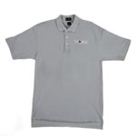 Click here for more information about Fine Pima Cotton Pique Polo - Light Blue